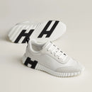 Hermès - Sneakers Bouncing Blanc/Noir