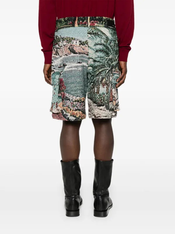 Amiri - Short à imprimé graphique