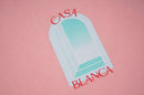 Casablanca - T-shirt Casa L’Arche Nuance de Bleu Rose