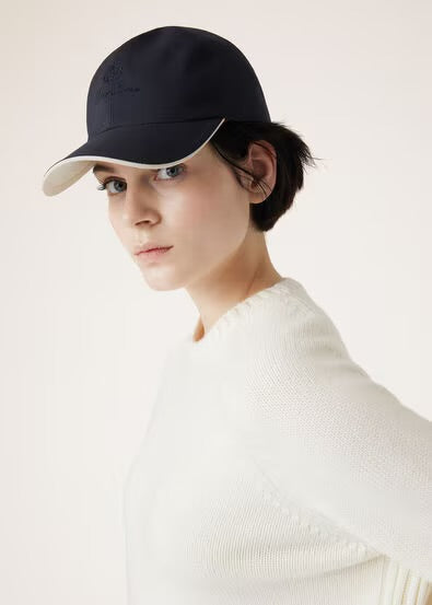 Loro Piana - Casquette Onyx/ Ivory