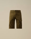 C.P Company - Short Cargo stretch sateen Ivy Green