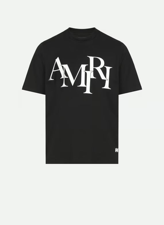 Amiri - T-shirt motif logo Noir