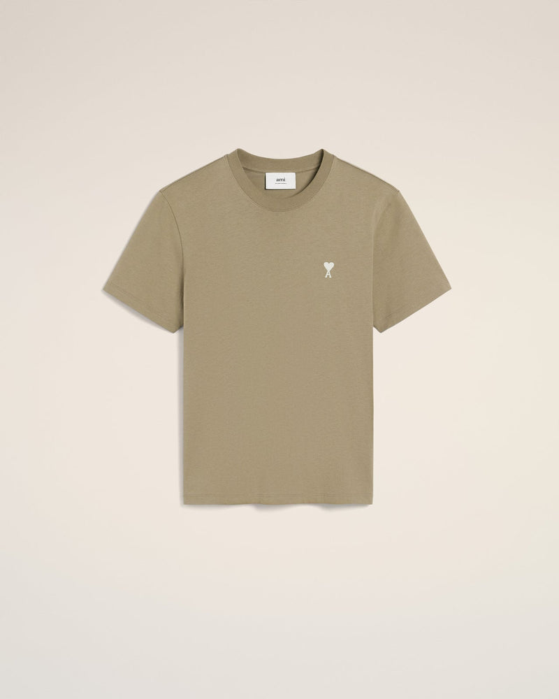 Ami - T-shirt Patch Ami De Cœur en jersey de coton Vert