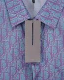 Dior - Chemise à Manches Longues avec Motif Lilas