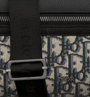 Sac Messenger zippé Rider 2.0 Noir et Beige