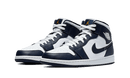 Air Jordan® 1 Mid White Metallic Gold Obsidian
