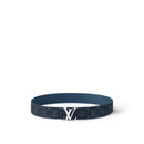 Louis Vuitton - Ceinture LV Initiales 40 mm réversible Bleu