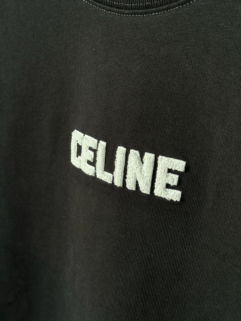 Celine - T-Shirt avec écriture « Celine » Noir
