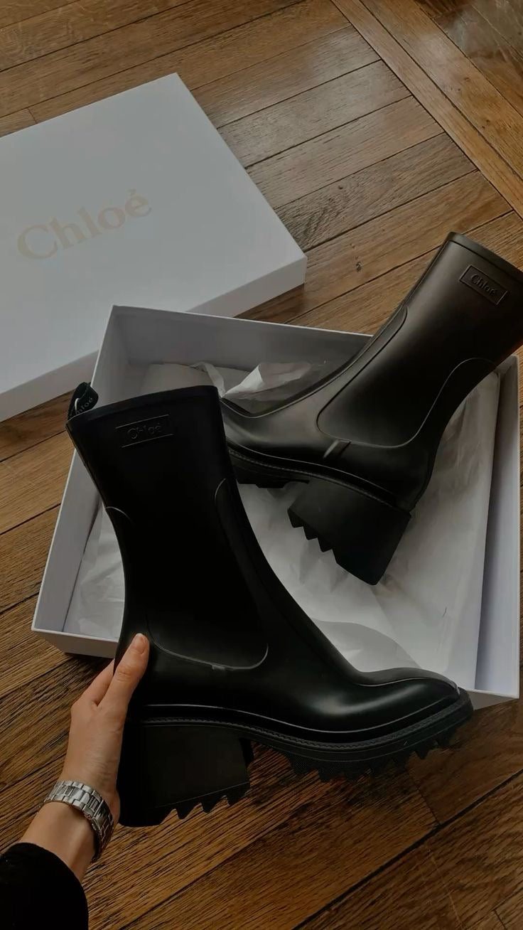 Chloé - Bottines Betty Noir