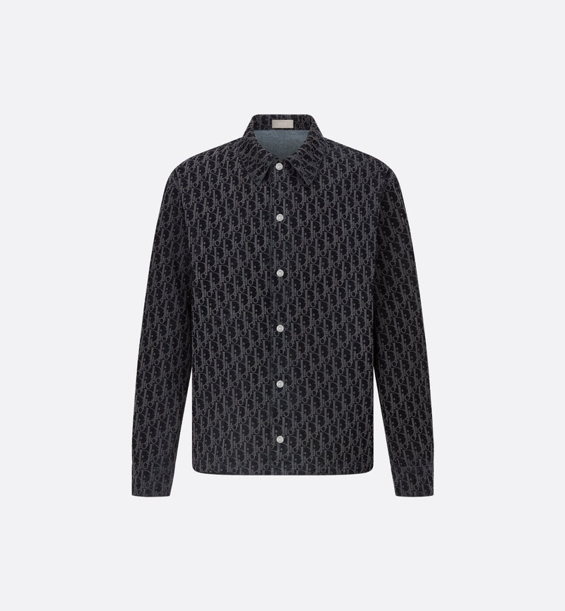 Dior - Surchemise Dior Oblique
Sergé de coton mélangé Bleu