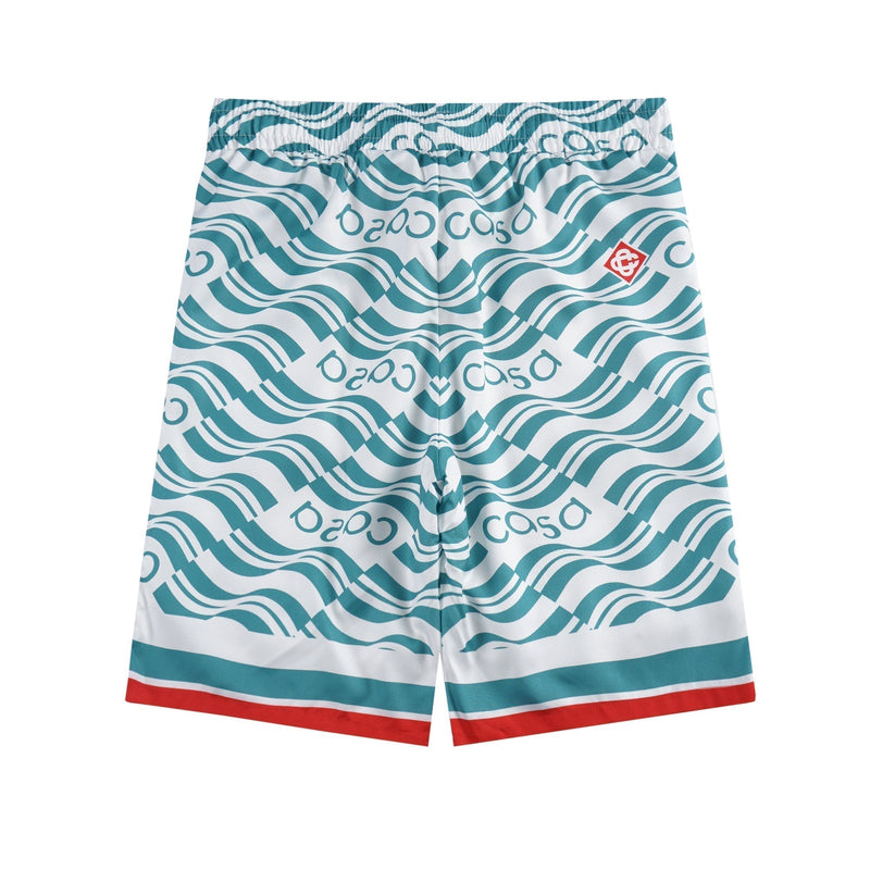 Ensemble Casablanca Vert / Blanc Jacquard Logo