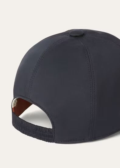Loro Piana - Casquette Bleu Marine/Ivoire