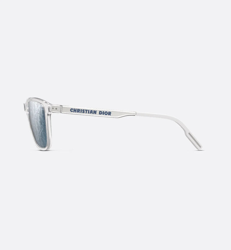 Dior - Lunettes De Soleil DiorTag SU rectangulaires Cristal