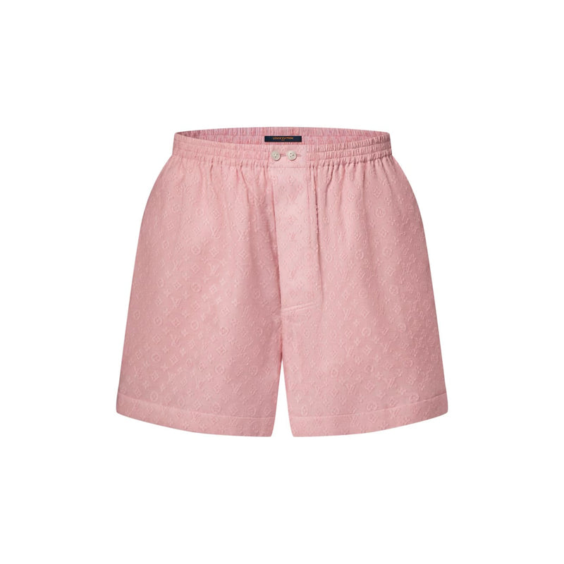 Louis Vuitton - Short style caleçon Monogram Fil Coupé