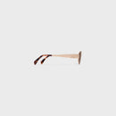 Celine - Lunettes De Soleil Triomphe métal 01 Rose Or / Marron