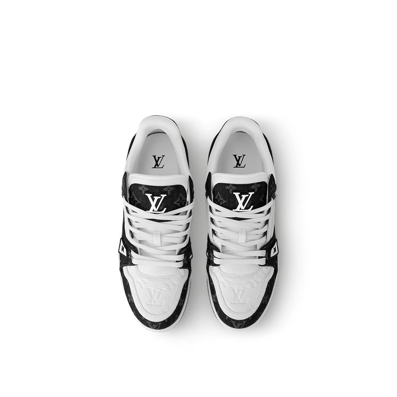 Sneaker LV Trainer Noir Blanc