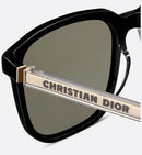 Dior - Lunettes De Soleil DiorTag SU rectangulaires Noir