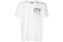 Amiri - T-Shirt Logo Drip Core Blanc