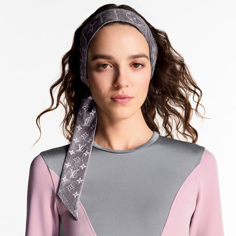 Louis Vuitton - Bandeau BB Monogram Infinity Denim Gris