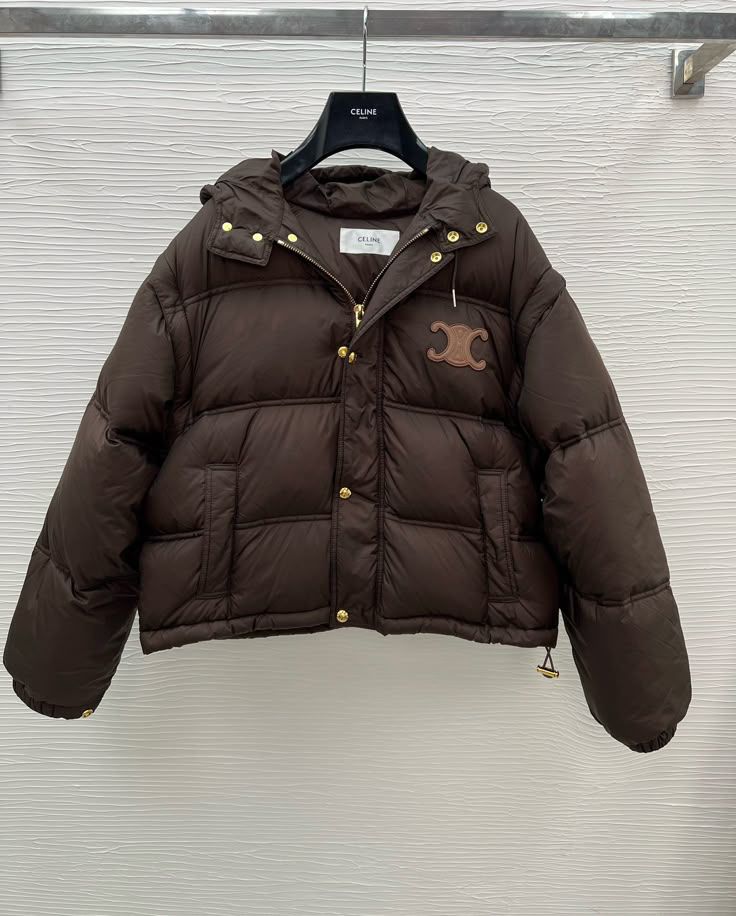 Celine - Doudoune Celine Marron