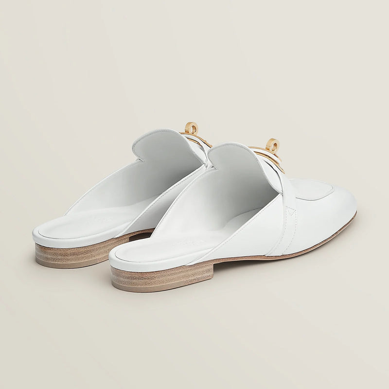 Hermès - Mules Oz Blanc II
