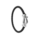 Fred - Bracelet Force 10 Or Blanc / Noir