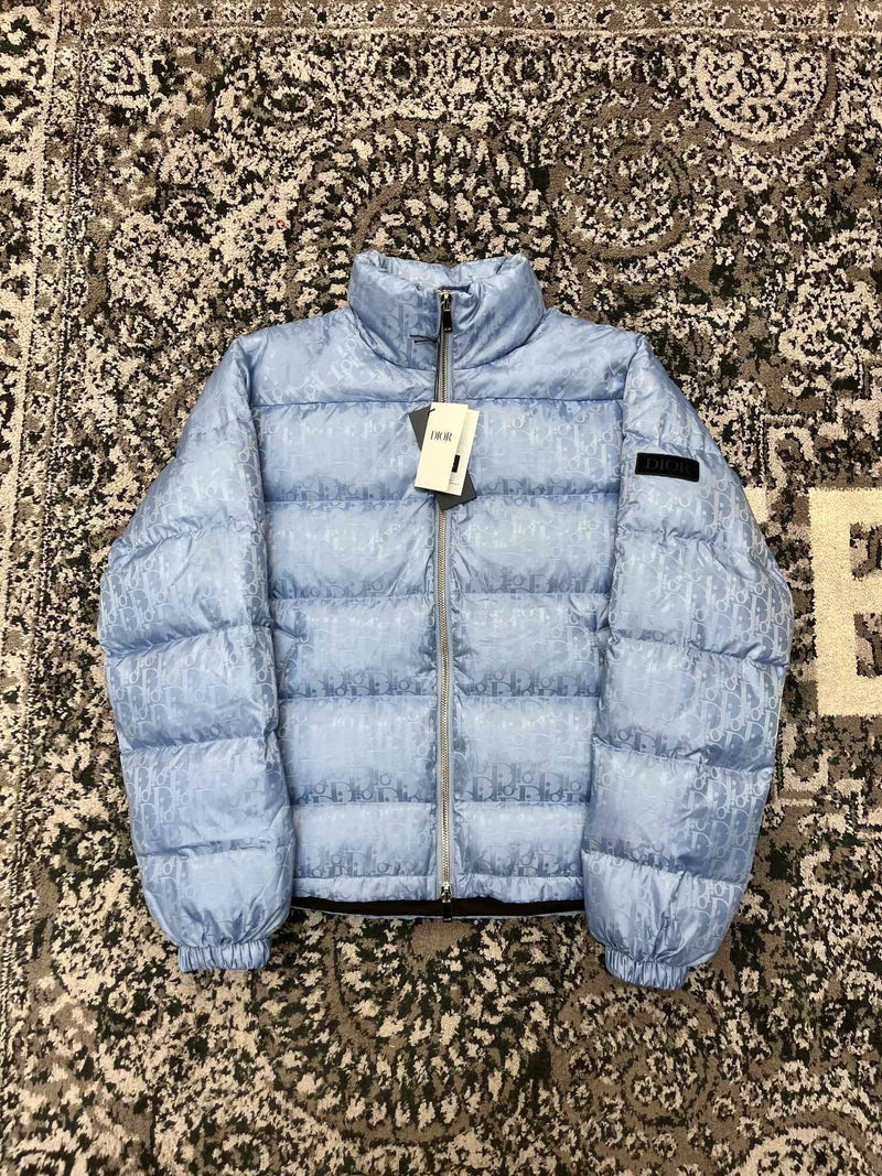 Dior - Doudoune CD oblique Bleu Ciel