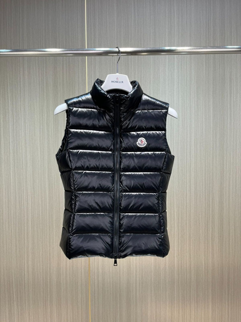 Moncler - Doudoune sans manche Blanc/Noir F