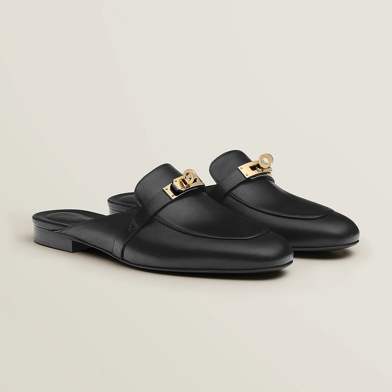 Hermès - Mules Oz Noir III