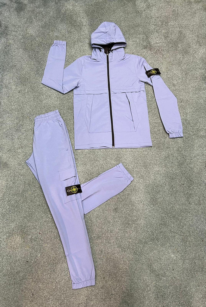 Stone Island - Survêtement Haut & Bas Violet