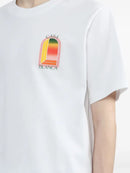 Casablanca - T-shirt Tennis Club Icon Blanc