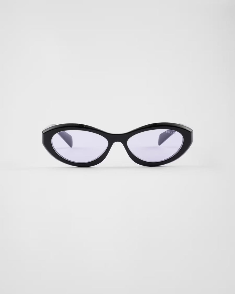 Prada - Lunettes De Soleil Prada Symbole Fines Verres Lavande