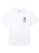 Casablanca - T-shirt Tennis Club Icon Blanc