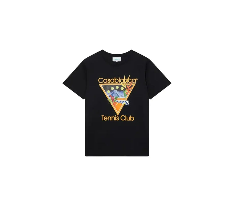 Casablanca - T-shirt Suprême crochet football Noir