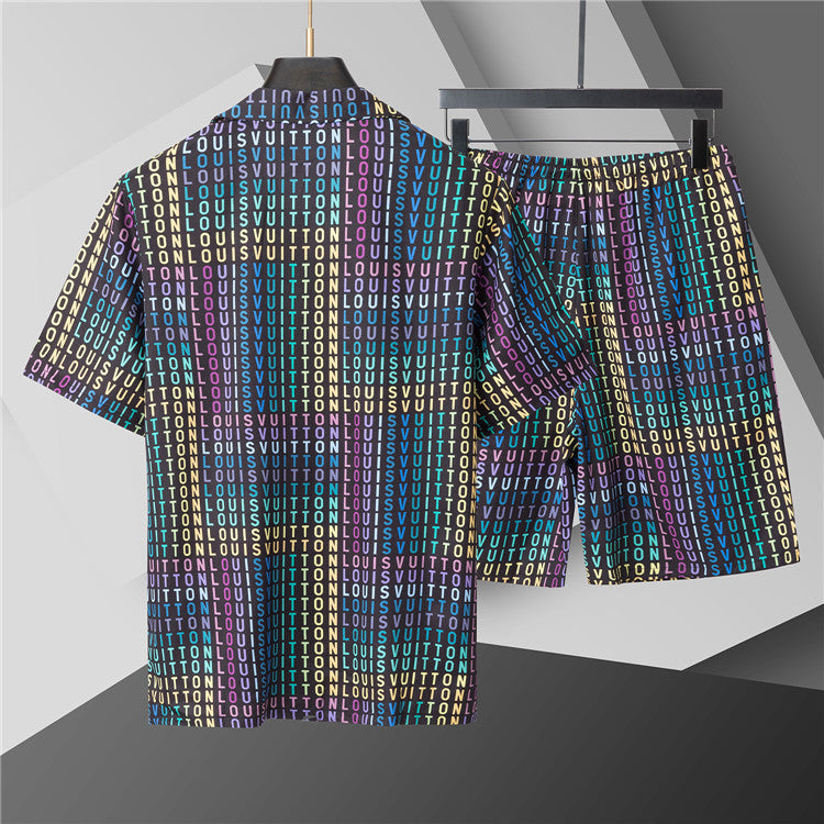 Louis Vuitton - Ensemble CHEMISE + SHORT LOUIS VUITTON Multicolore