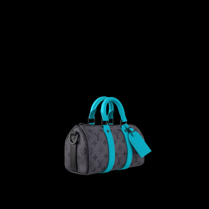 Sac Keepall Bandoulière 25 Gris Bleu