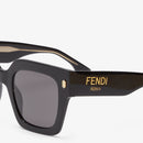 Fendi - Lunettes De Soleil Fendi Roma Noir