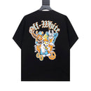 OFF-WHITE - T-shirt Off-White x Cartoon Characters à motif avant et graphique emblématique au dos Noir