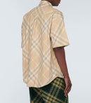 Burberry - Chemise Burberry Check en coton Flax Ip