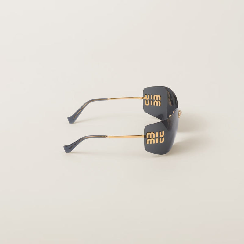 Miu Miu - Lunettes de soleil Runway Verres Gris Ardoise