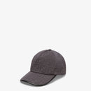 Casquette de baseball en tissu jacquard FF gris