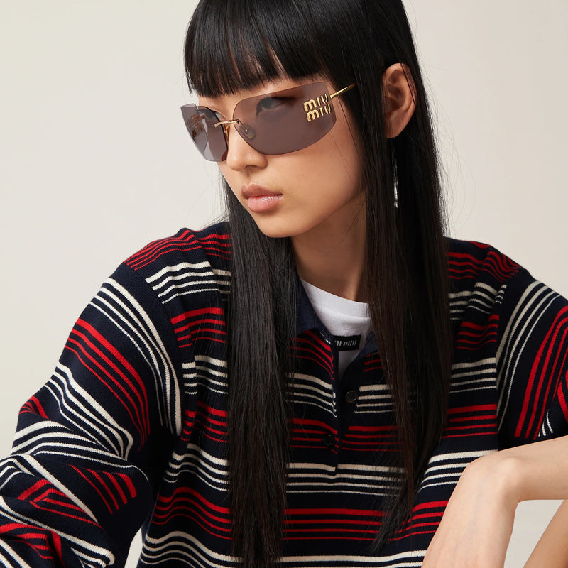 Miu Miu - Lunettes de soleil Runway Verres Mauves