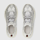 BASKETS GUCCI CUB3D POUR HOMME Blanc et Argenté