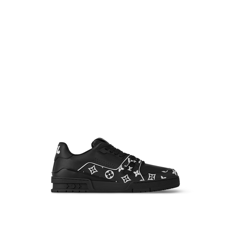 Sneaker LV Trainer Noir Blanc