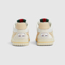 BASKETS GUCCI RE-WEB POUR HOMME Blanc Beige
