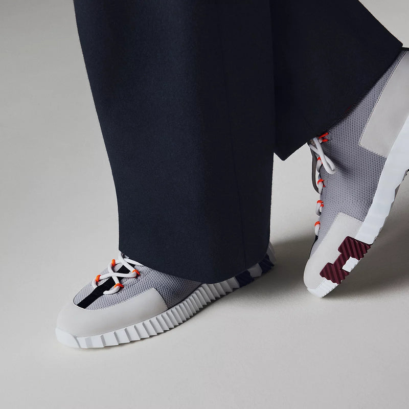 Hermès - Sneakers slip-on Lift Multicolore Beige Galet