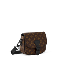 Sac Montsouris Messenger PM Marron