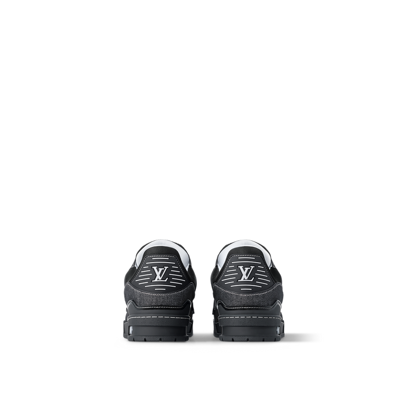 Sneaker LV Trainer Noir Gris