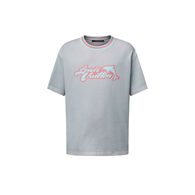 Louis Vuitton - T-shirt manches courtes graphique Gris