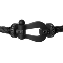 Fred - Bracelet Force 10 Titane Noir / Diamants Noir
